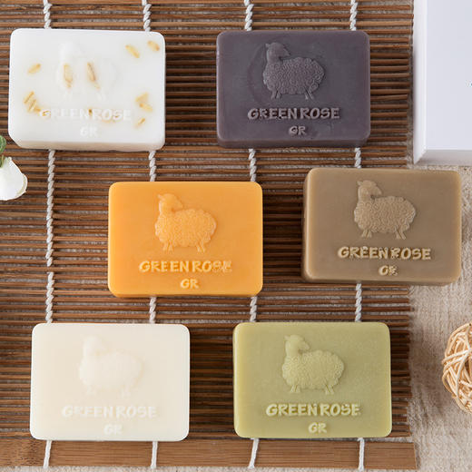 【2月山羊奶手工皂 羊奶皂补水洁面皂 控油香皂古皂保湿皂 商品图2