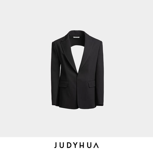 JUDYHUA 背弧线镂空设计款西装 商品图4