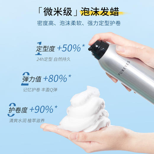 【拍一发二】朴妍泡沫发蜡450ml！打造酷炫发型，保湿滋润，卷发蓬松，摩丝泡泡弹力素，让你随心所欲定型，不留残渣，轻松洗净，增加头发弹性，打造自然蓬松卷发！ 商品图1