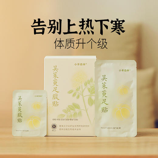 【吴茱萸足腹贴】 草本配方 穴位敷贴 调理养护 足贴腹贴组合lc 商品图1