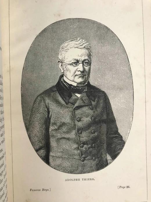 约19世纪后期 伟人故事集 约7幅插图 漆布精装32开 商品图6