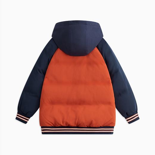 【秒】【MQD】男大童撞色加厚保暖时尚连帽保暖羽绒服92W1358/92W1361 商品图3