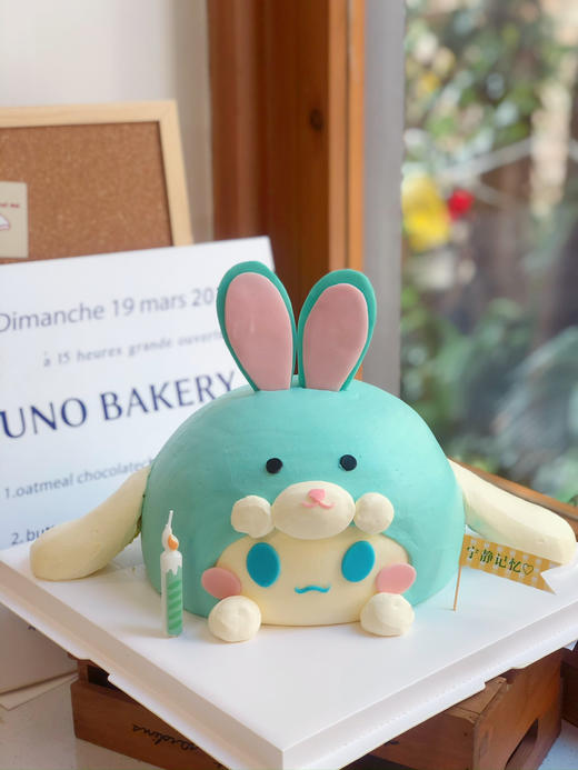 翻糖兔子奶油蛋糕 提前一天预定 下单前请仔细阅读商品详情 商品图1