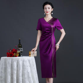 BLH-2306Z时尚夏装新款改良版旗袍裙