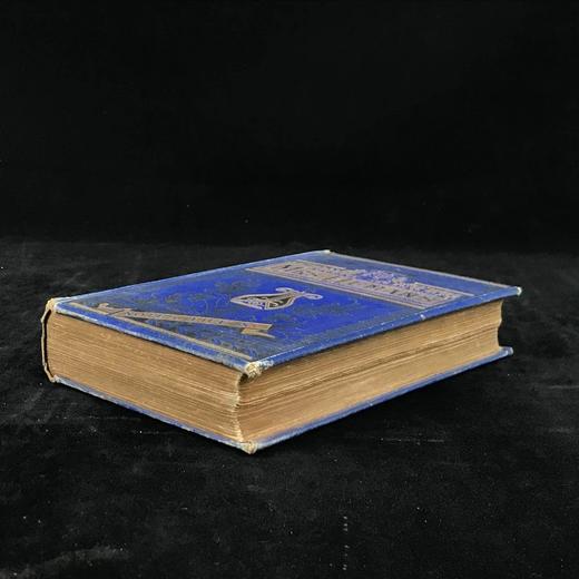 约19世纪后期 赫曼斯夫人诗集 8幅插图 漆布精装32开 商品图1