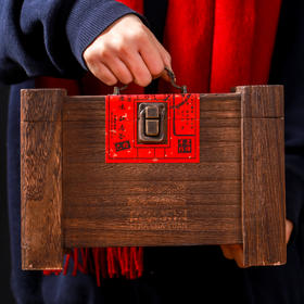 武夷山大红袍茶叶500克木桶礼盒装