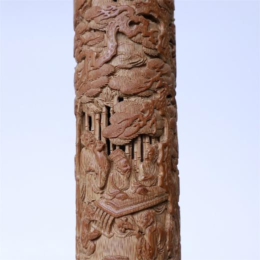 竹林七贤°竹雕香筒6.5*26.5cm 商品图5