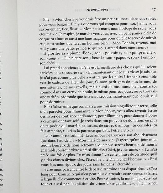 【中商原版】圣 埃克苏佩里与妻子书信集 1930-1944 法文原版 Correspondance Antoine de Saint Exupery Consuelo de Saint Exupery 商品图4