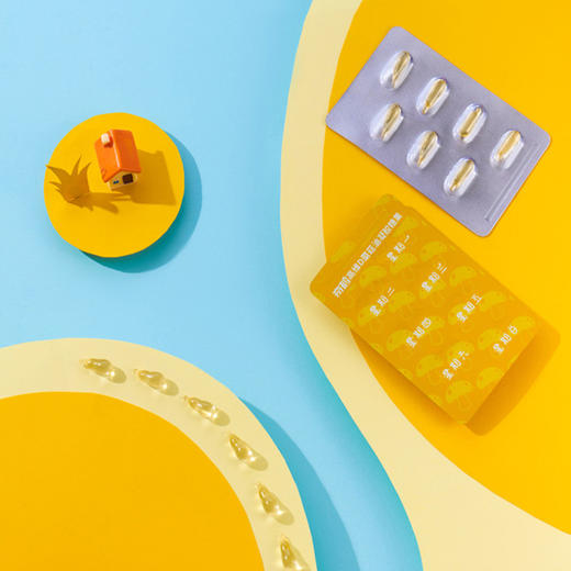 奇鹤-高维D蘑菇油凝胶糖果 21粒 商品图3