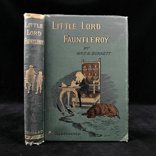 1888年 弗朗西丝·霍奇森·伯内特《小爵爷》 26幅插图 漆布精装大32开 商品图0