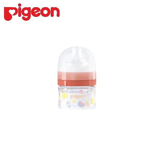 贝亲自然实感Ⅲ宽口径彩绘玻璃奶瓶80ml（SS号奶嘴）-雪人 商品图0