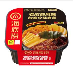 海底捞老成都风味自煮火锅套餐300g