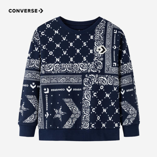 CONVERSE 匡威 秋 大童小童 儿童童装卫衣 CNVN-FW-F004 商品图0