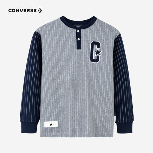 CONVERSE 匡威 秋 大童小童 儿童长袖T恤 CNVN-LK-D991 商品图0