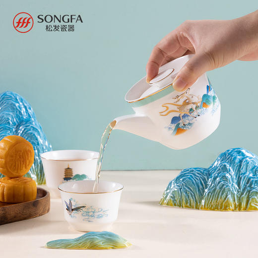 3头抬头见喜快客茶具 商品图3