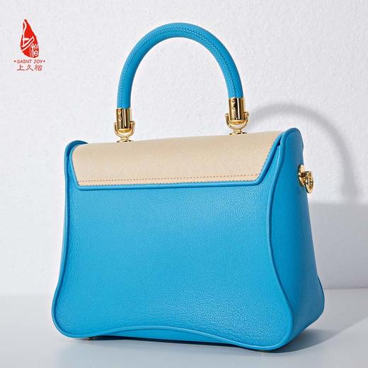 SAINTJOY/上久楷 宋锦女式拎包  锦织玉叶 BWS23A0101 商品图7
