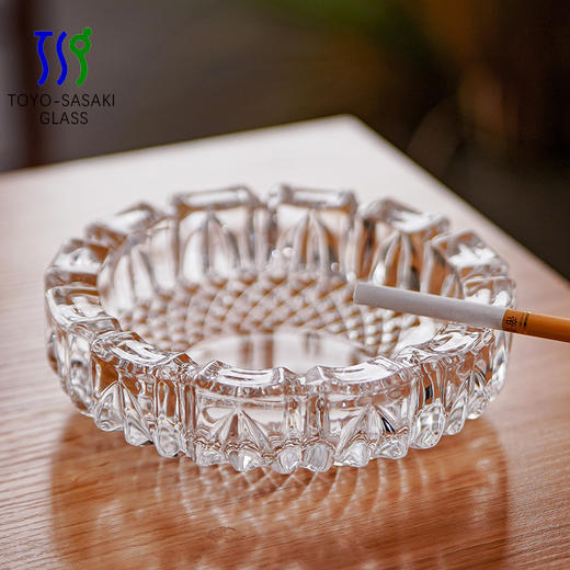 佐佐木玻璃烟灰缸16cm 商品图1