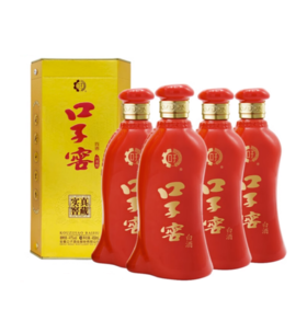 口子窖 六年型 兼香型 白酒 41° 450ml*4瓶 整箱装【BC】【QC】