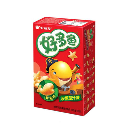 好多鱼浓香茄汁味焙烤型马铃薯膨化食品【33g】 商品图1
