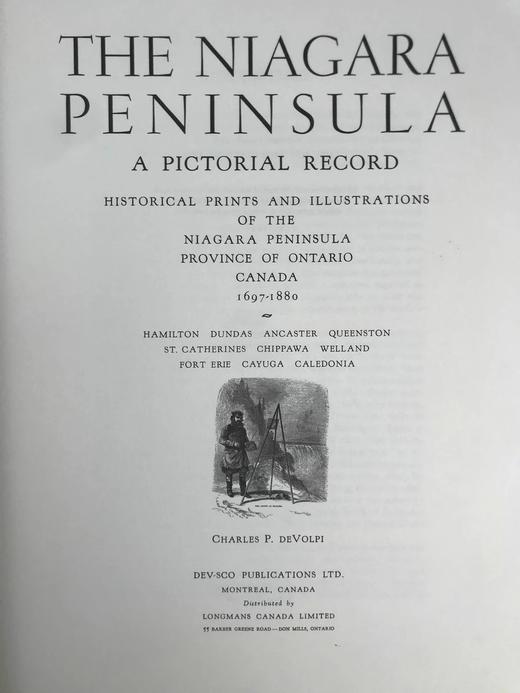 尼亚加拉半岛历史版画集 130幅插图 精装大16开 商品图3