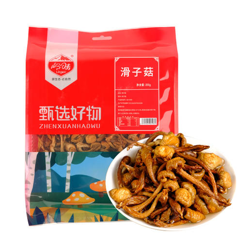 岭味原木滑子菇200g 商品图2