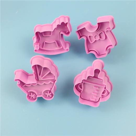 弹簧切模4件套 树叶 翻糖饼干切模 商品图3