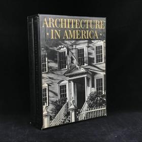 美国建筑图史（全2卷） 约千幅插图 精装大16开带书匣
