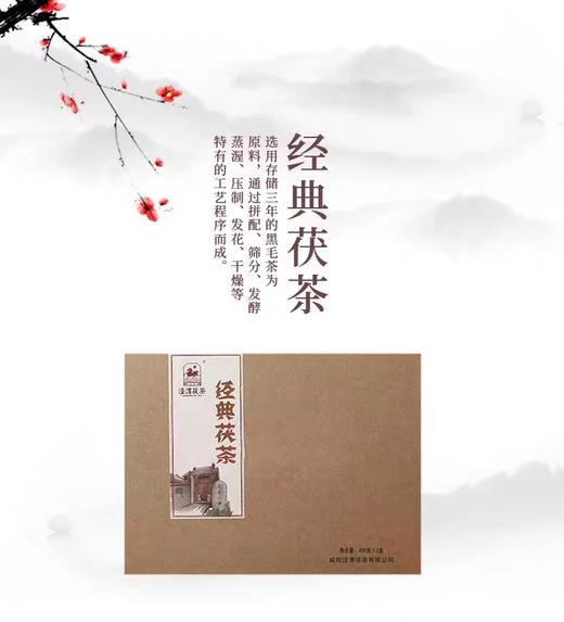 经典茯茶礼盒   经典400克茯茶 商品图2