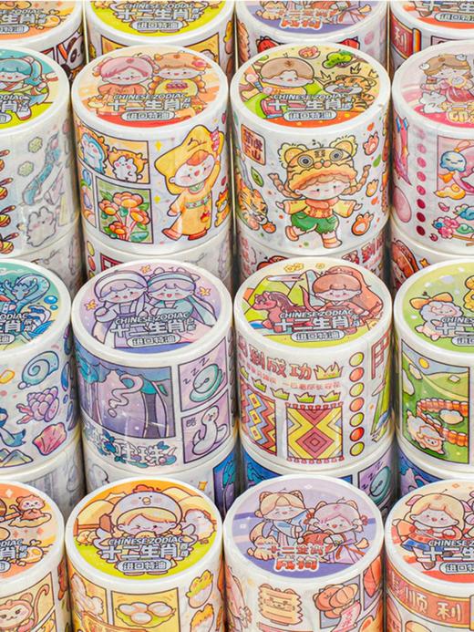 TIPETOYS 十二生肖豆芽酱和纸胶带 商品图2