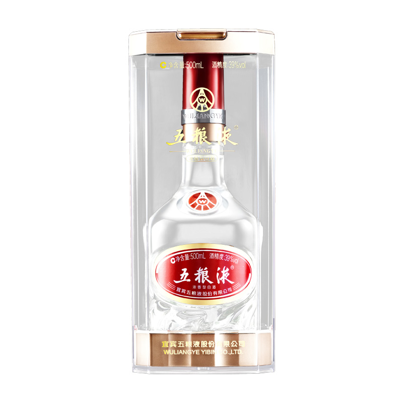 39度五粮液新版 白酒 500ml