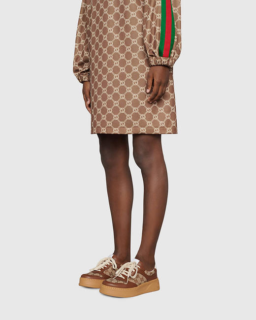 7折 G家 情侣款 在售款GG复古圆头运动鞋 2色 QZ063 商品图1