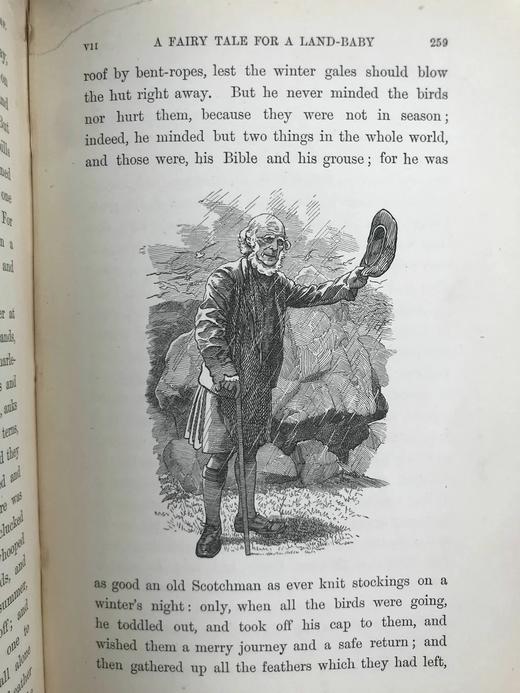 1895年 查尔斯·金斯利《水孩子》 100幅插图 漆布精装32开 商品图12