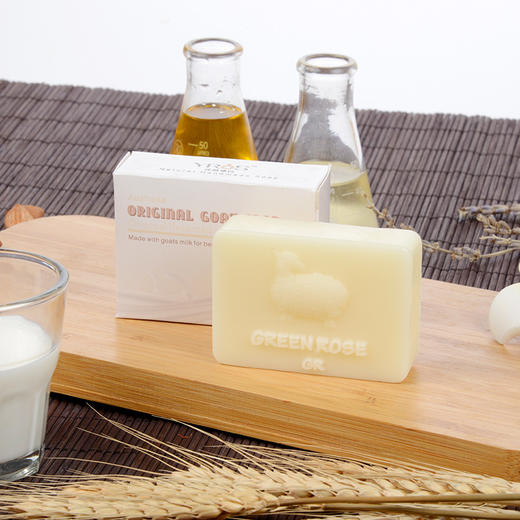 【2月山羊奶手工皂 羊奶皂补水洁面皂 控油香皂古皂保湿皂 商品图5