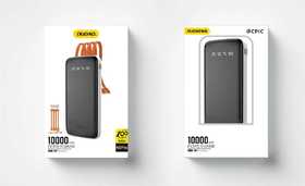独到自带4线数显移动电源K6PRO