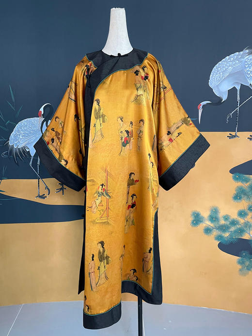 BZ231189香云纱连衣裙 商品图0