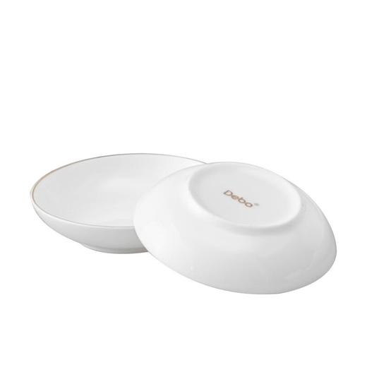德铂Debo 铂布林根 (骨瓷套装)餐具套装陶瓷碟碗勺盘46件套 DEP-802 商品图5