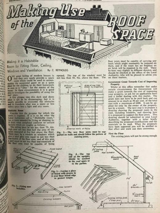 1955年10月-1956年11月 实用家居杂志 数百幅插图 精装16开 商品图10