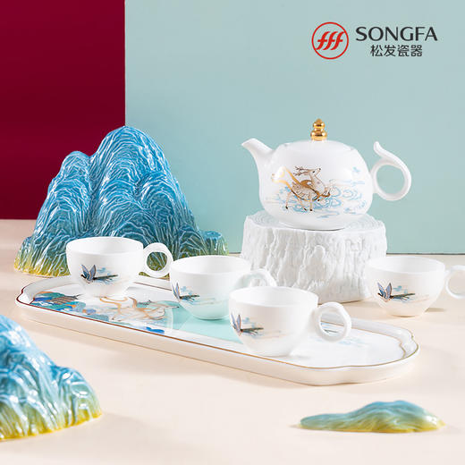 6头抬头见喜茶具 商品图2