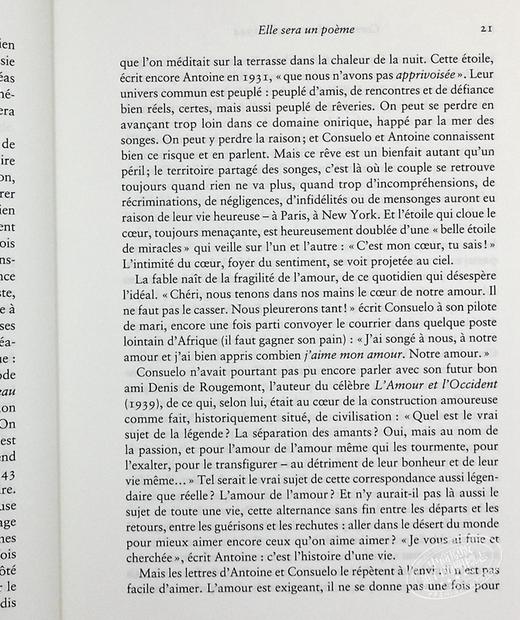 【中商原版】圣 埃克苏佩里与妻子书信集 1930-1944 法文原版 Correspondance Antoine de Saint Exupery Consuelo de Saint Exupery 商品图5