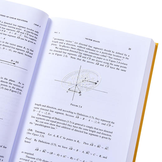 【中商原版】线性代数 第4版 Linear AlgebraAn Introductory Approach 英文原版 Charles WCurtis 商品图3