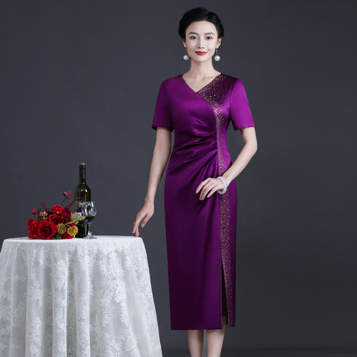 BLH-2306Z时尚夏装新款改良版旗袍裙 商品图4