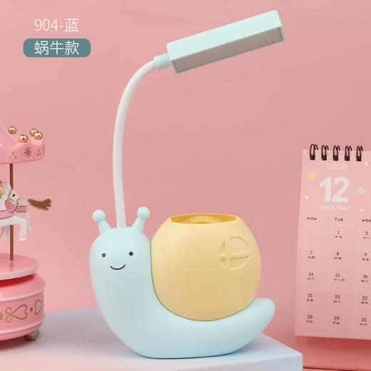 【点亮你的夜晚！多功能护眼萌萌哒台灯】释放眼睛的疲劳！USB充电护眼学习台灯小夜灯，不仅美观时尚，圣诞活动小礼品，还能为你创造一个良好的读书或工作氛围。 商品图6