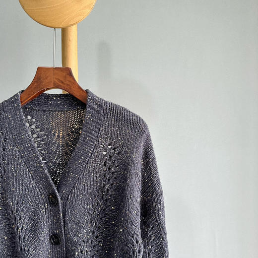 亮片针织开衫。自己备注号码颜色 商品图3