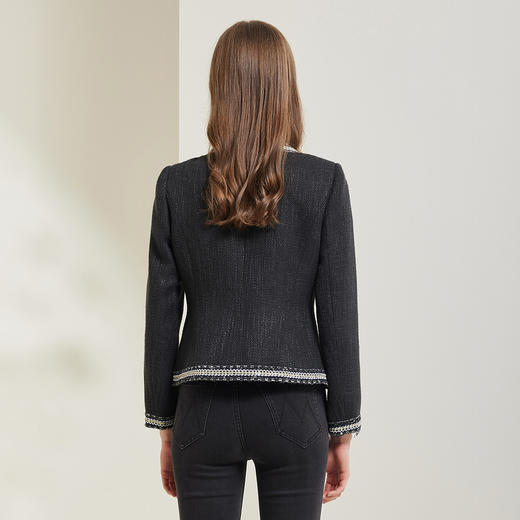 NG112斯尔丽瑟俪2023新款小香风百搭外套 商品图1