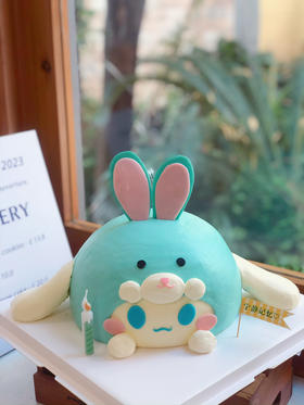 翻糖兔子奶油蛋糕 提前一天预定 下单前请仔细阅读商品详情