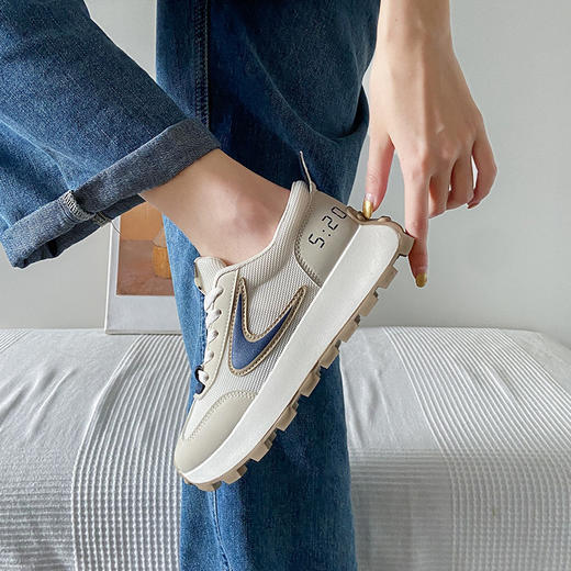 【令人心动的“呼吸感”】ins韩版阿甘鞋 夏季新款运动鞋 透气街拍增高鞋女 商品图2