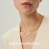 MELISSA&ROSELLA  轨迹系列闪耀宝石曲线轨迹多用珍珠项圈 商品缩略图3