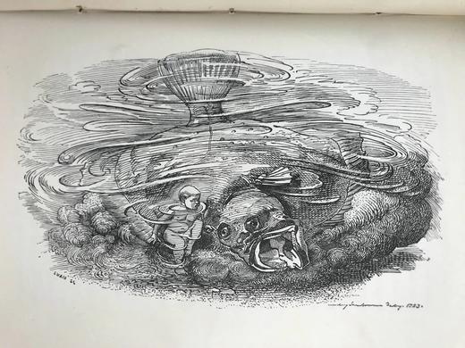 1895年 查尔斯·金斯利《水孩子》 100幅插图 漆布精装32开 商品图8