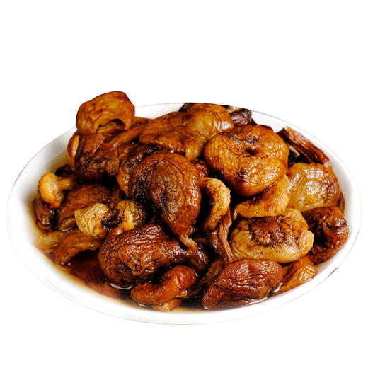 岭味野生榛蘑200g 商品图1