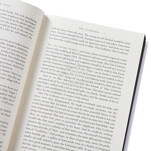 【中商原版】教父 豪华版 英文原版 The Godfather Deluxe Edition Mario Puzo 马里奥 普佐 影视 电影原著 商品图3